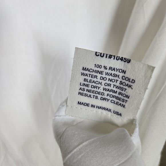 Jams World Tank Top sz XL White Sleeveless Side Slits - Picture 10 of 13